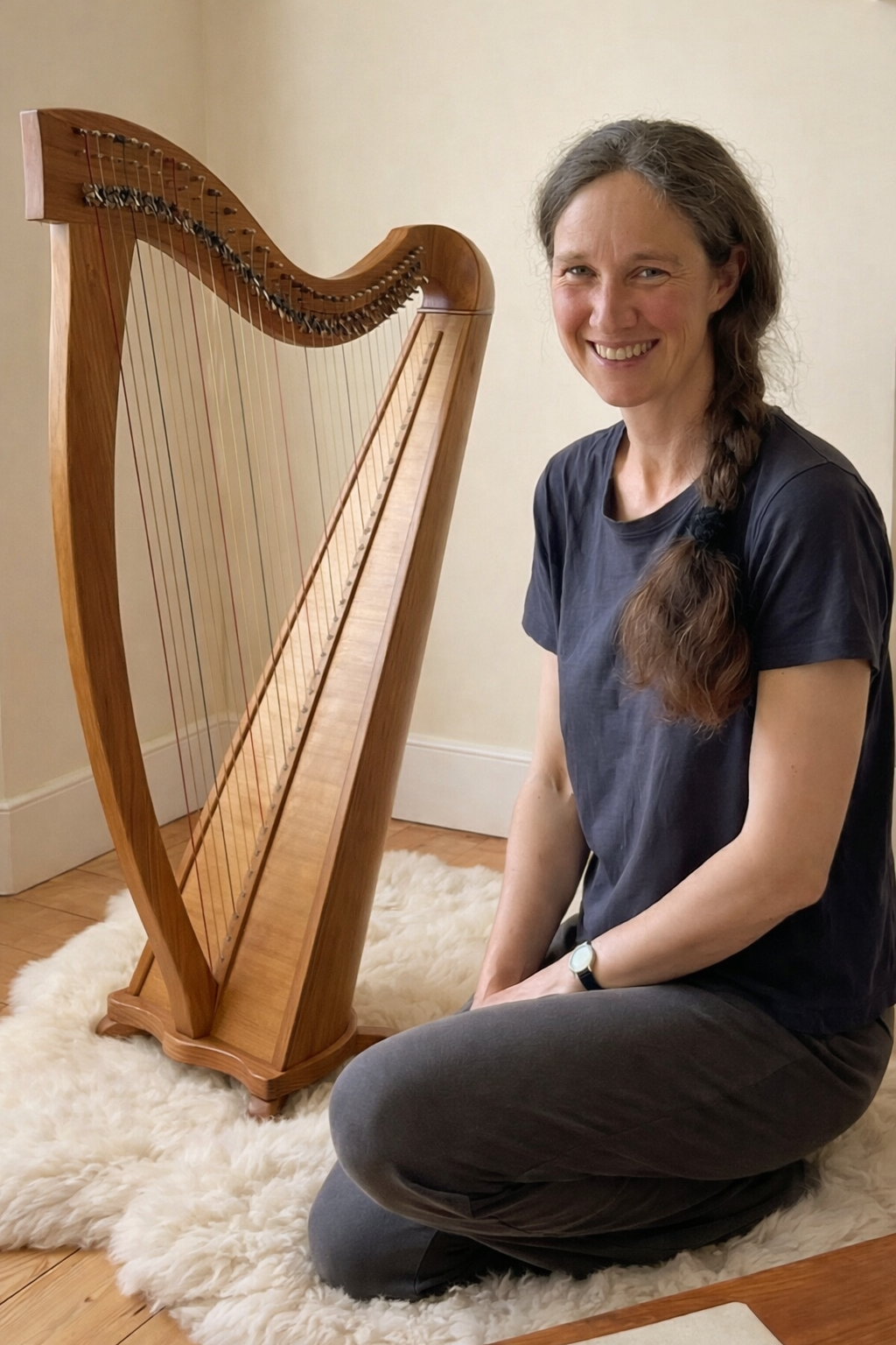 Liehsja Blaxland-de Lange performing on stage